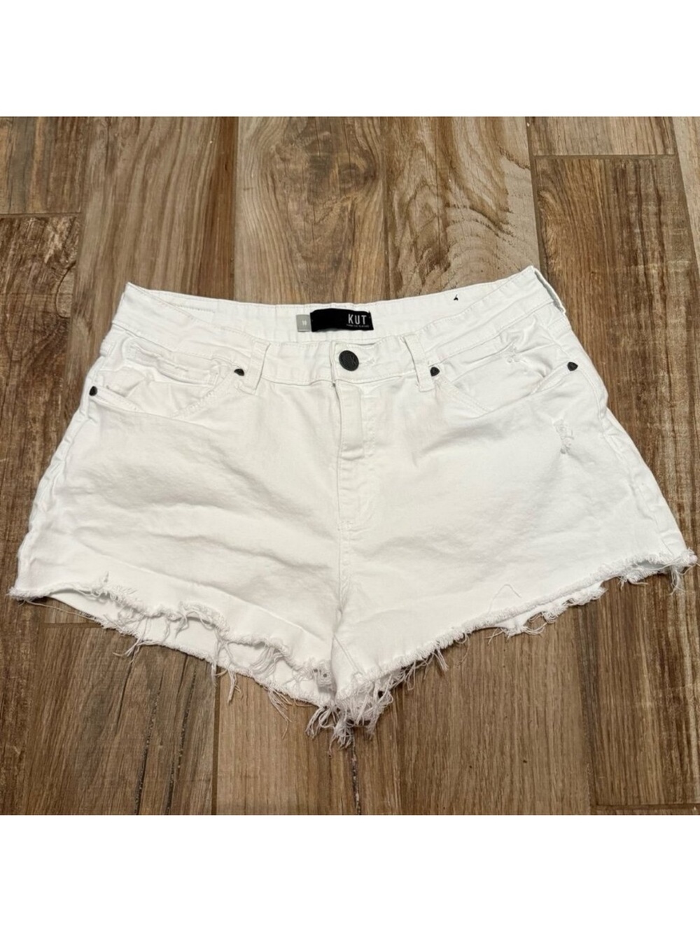 KUT Jane Cut Off High Rise Shorts